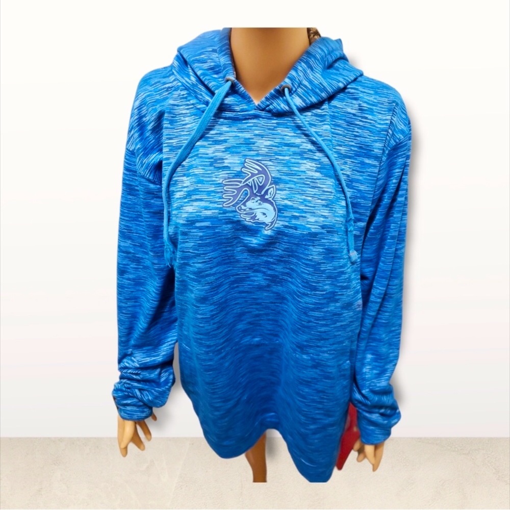 Womens Legendary Whitetails Blue Mottled XL Hoodie Sweatshirt ✨Nice✨